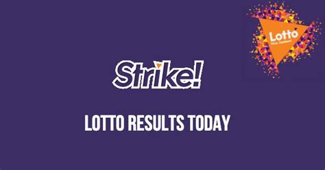 lotto strike latest draw results.
